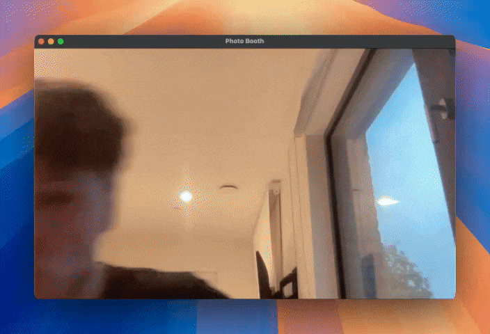 Hayden waving