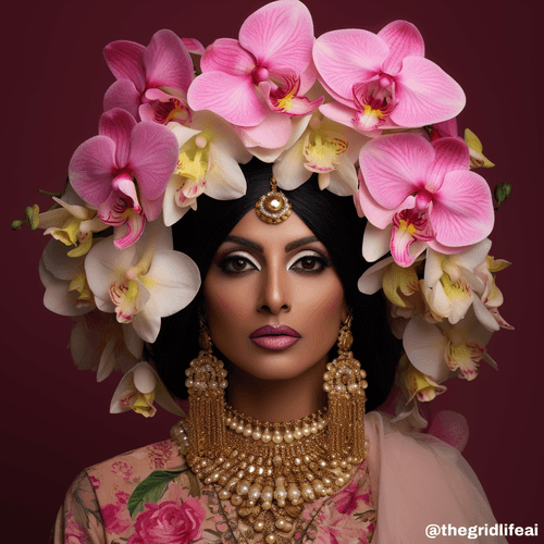 Maharani Orchid variation 21