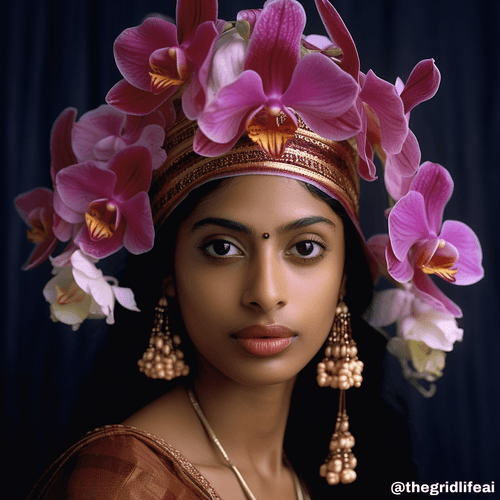 Maharani Orchid variation 79