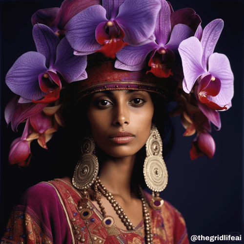 Maharani Orchid variation 80