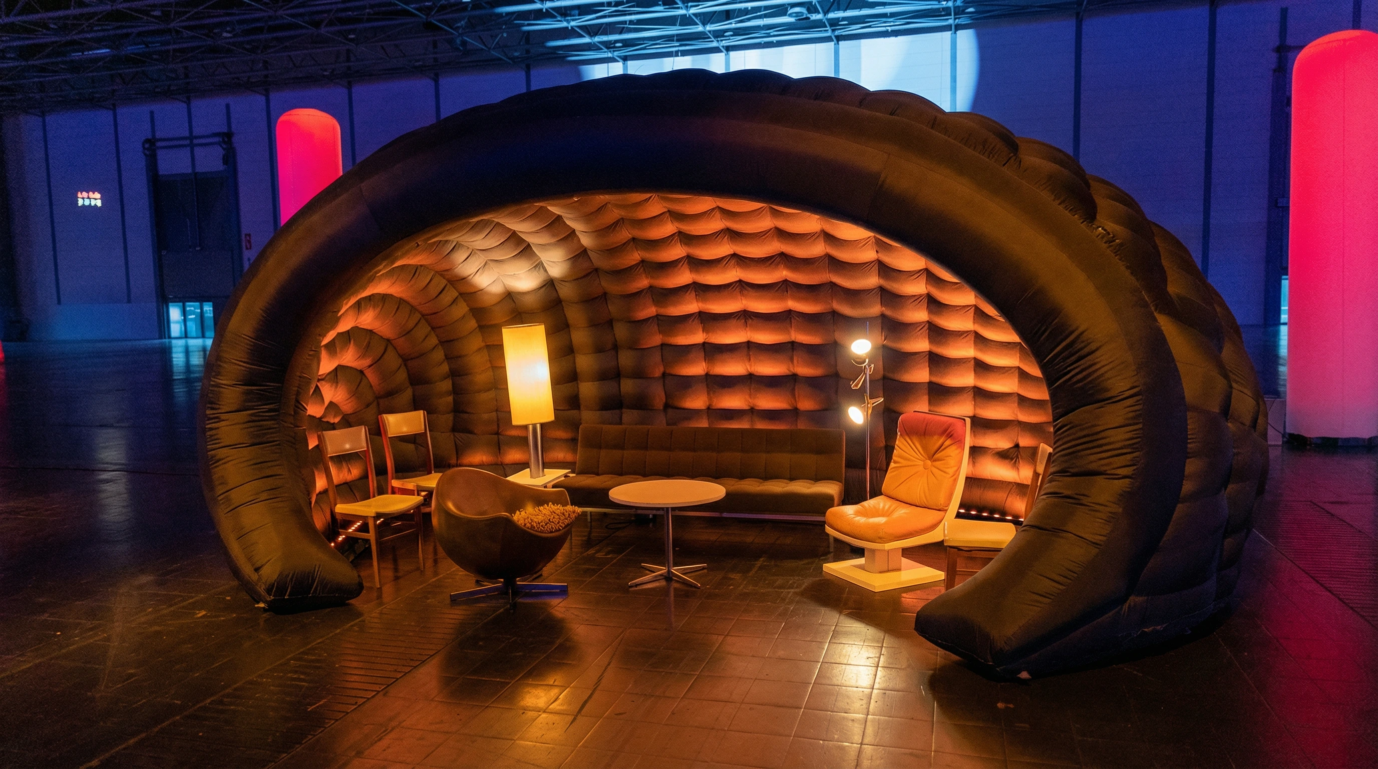 Petite salle acoustique temporaire