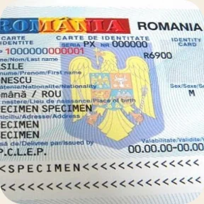Actul de identitate al persoanei decedate