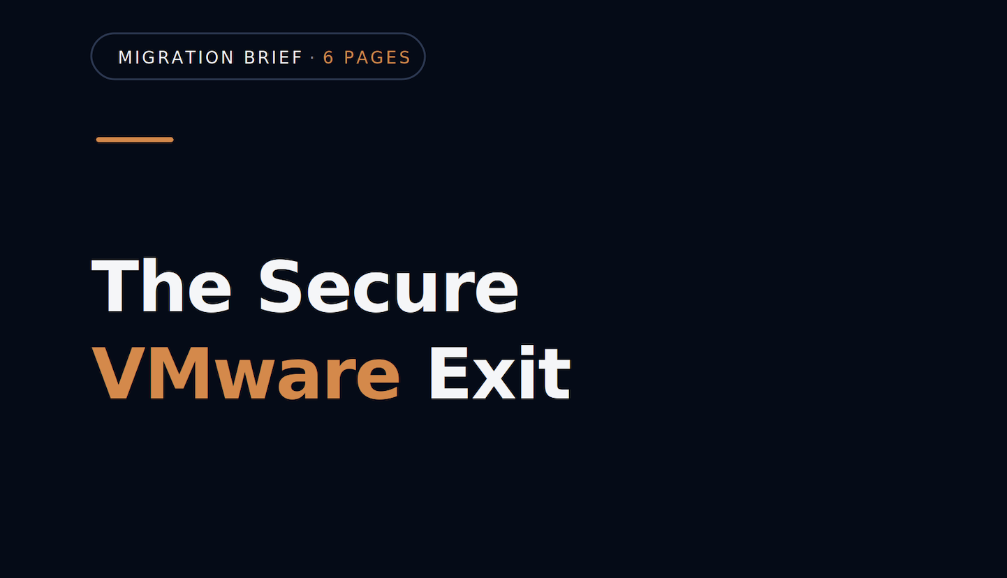 The Secure VMware Exit