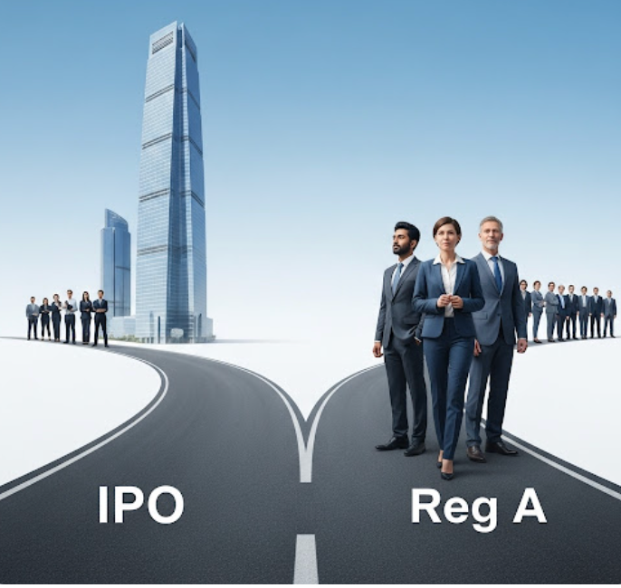 reg a+ vs traditional ipo cost