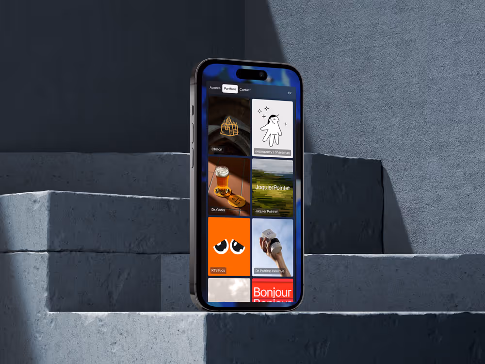 A web relaunch built to embody Hymn Design’s branding ethos