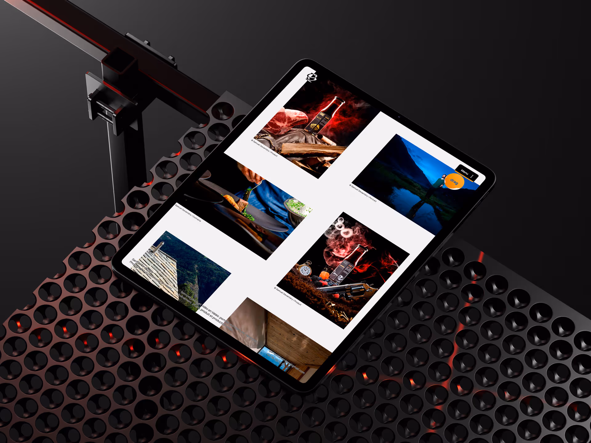 From WordPress to Webflow, relaunch of Samuel Devantéry