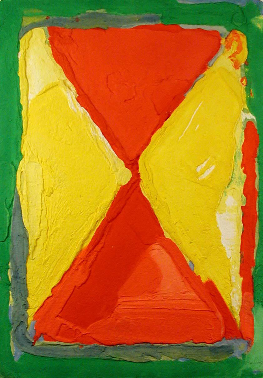 Bram Bogart, Untitled, 1989, Screen print