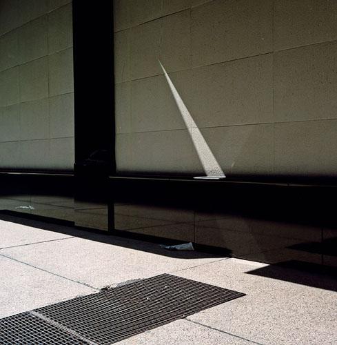 Sander van Wettum, Lightpiece #1 (Downtown Chicago), Inkjet print on aluminum  