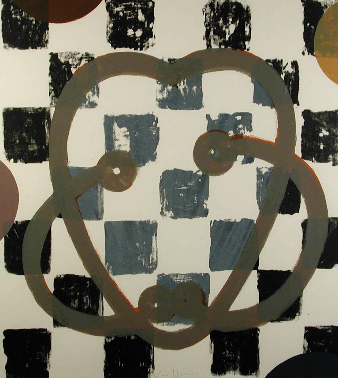 Piet Warffemius, Untitled, 1993, Acrylic,alkyd and oil paint on canvas 