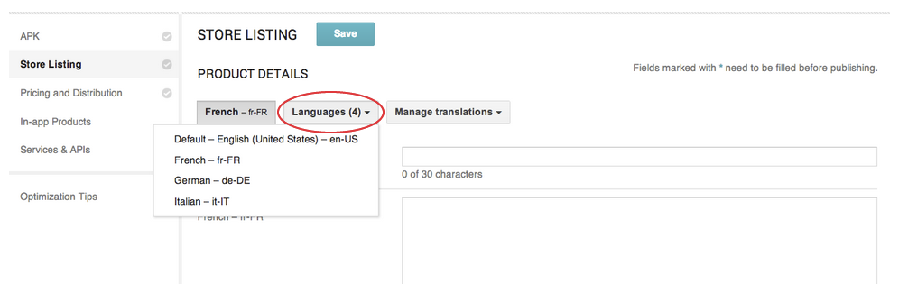 Adding Localized Google Play Store Listing (3)