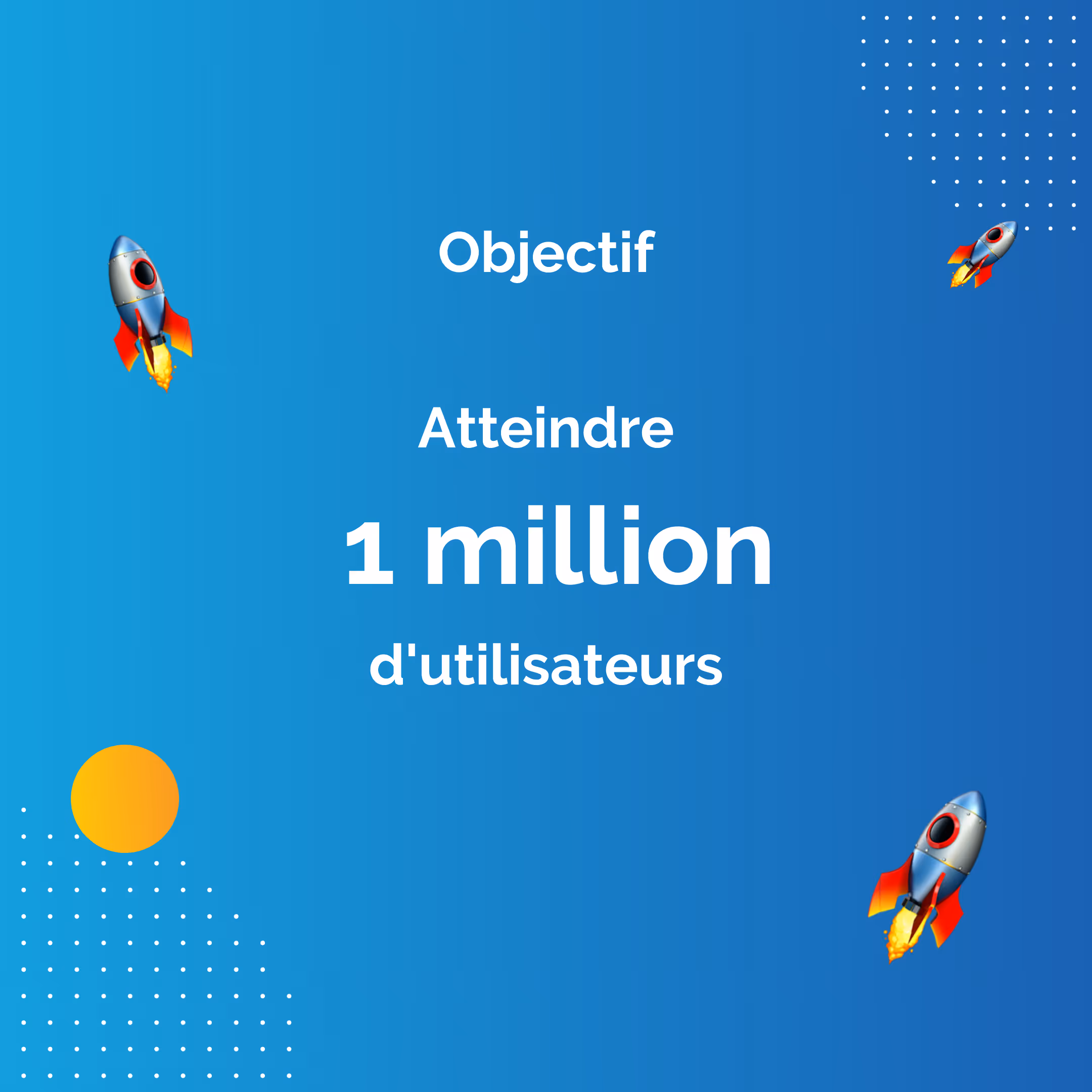 1 millions d'utilisateurs