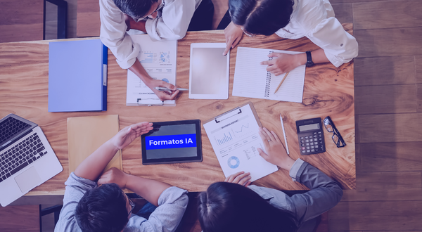 Formatos de IA en formación