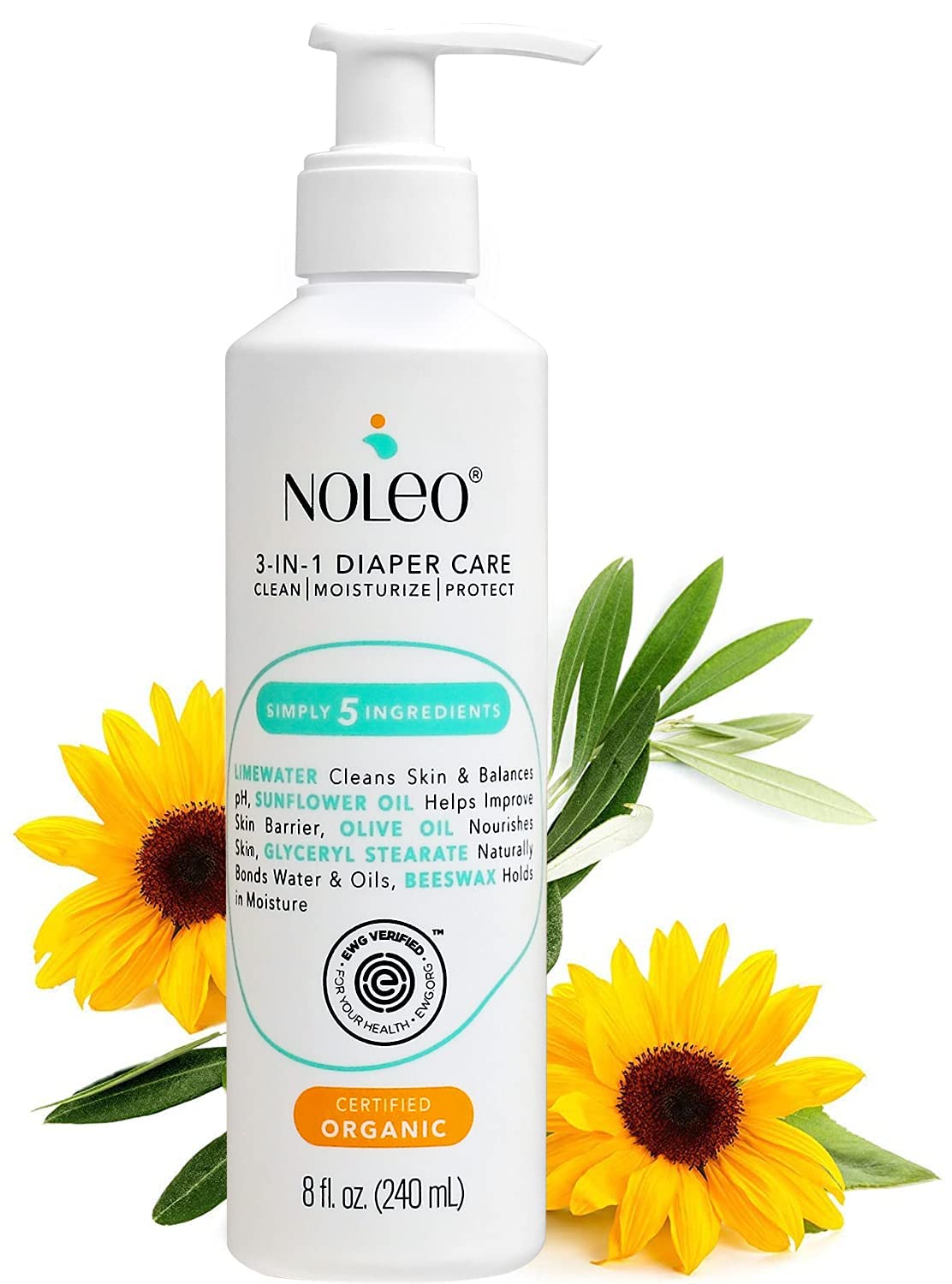 Noleo - Multipurpose Organic Diaper Rash Cream