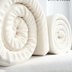 DormIQ Organic Foam Mattress Topper - Essentia