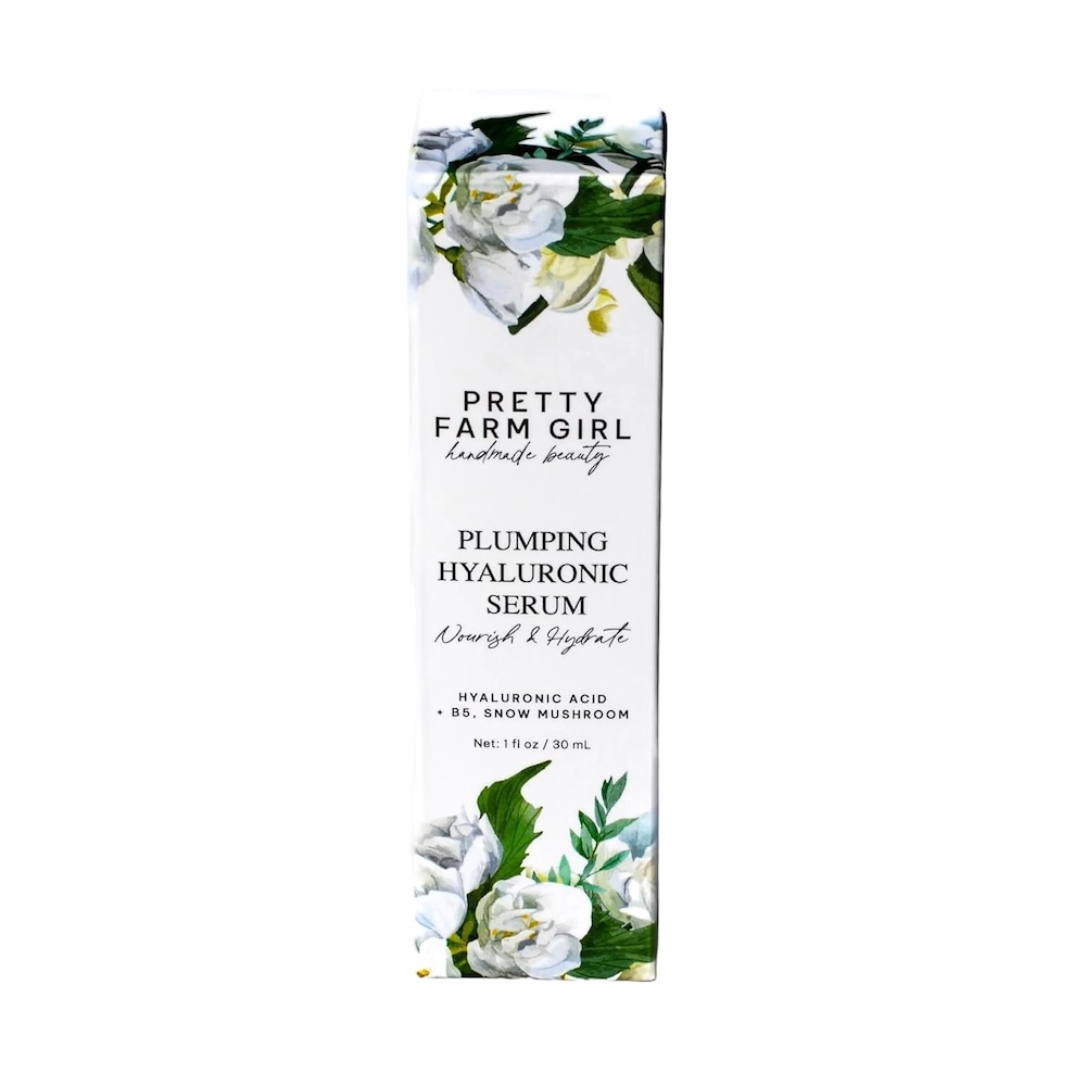 Hyaluronic Plumping Serum with Vitamin B5 and Snow Mushroom - Pretty Farm Girl