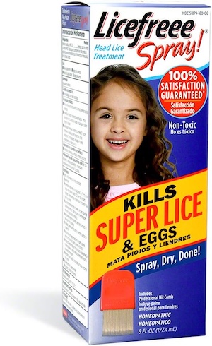Lice Spray for Kids Hair - Licefreee