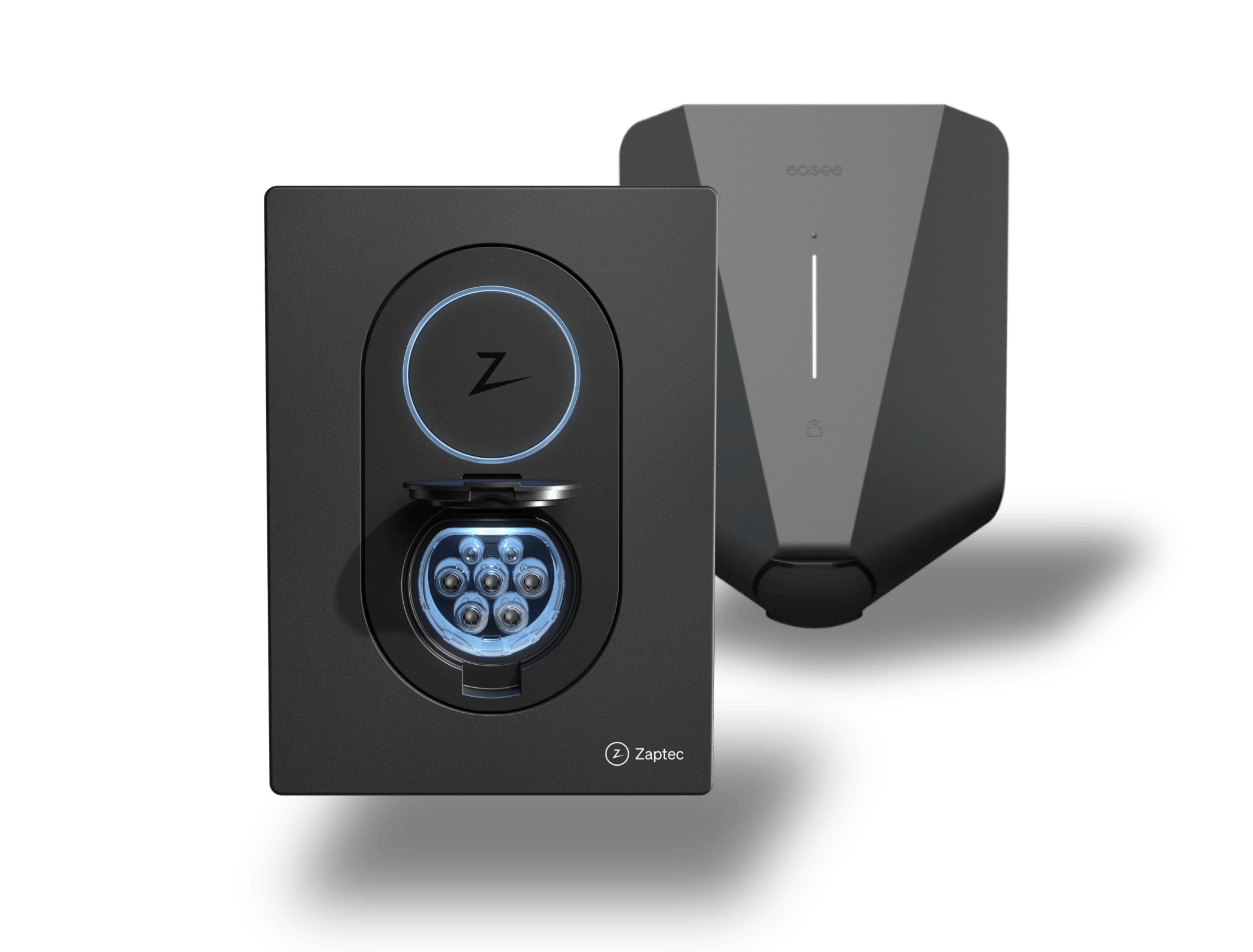 Garage met laadpaal voor elektrische auto