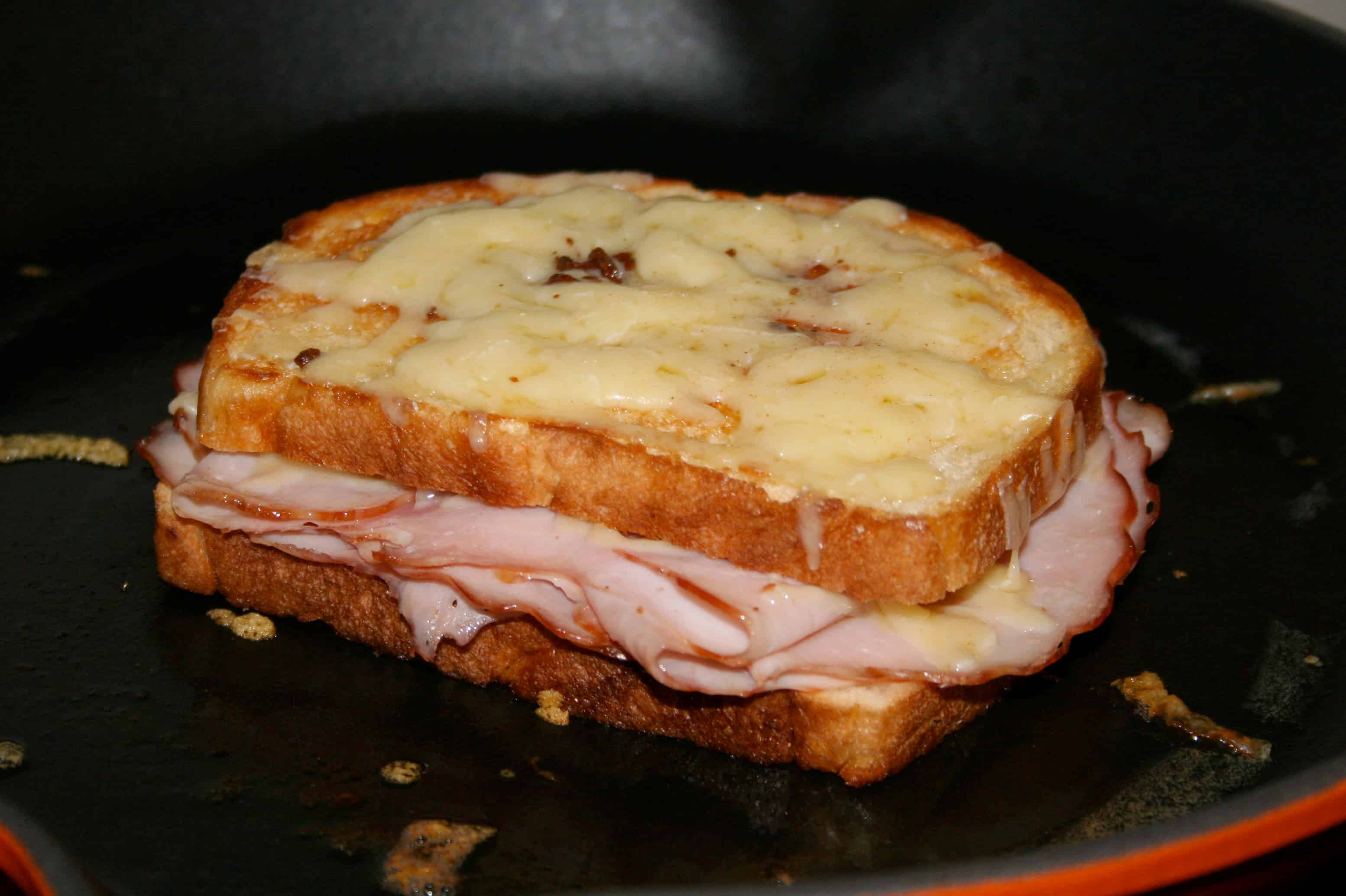 Croque-monsieur aux restes