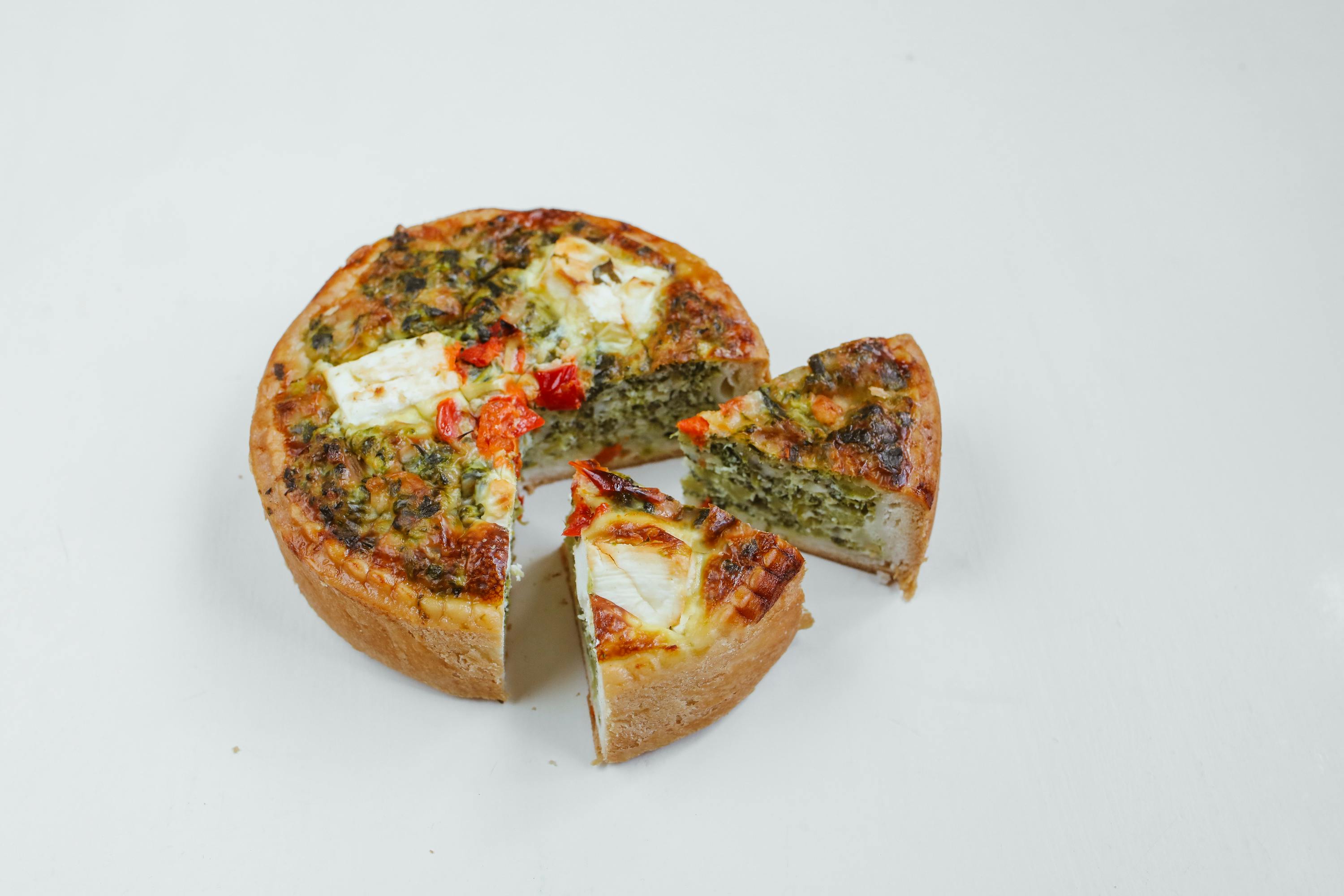 Quiche sans pâte aux légumes fatigués