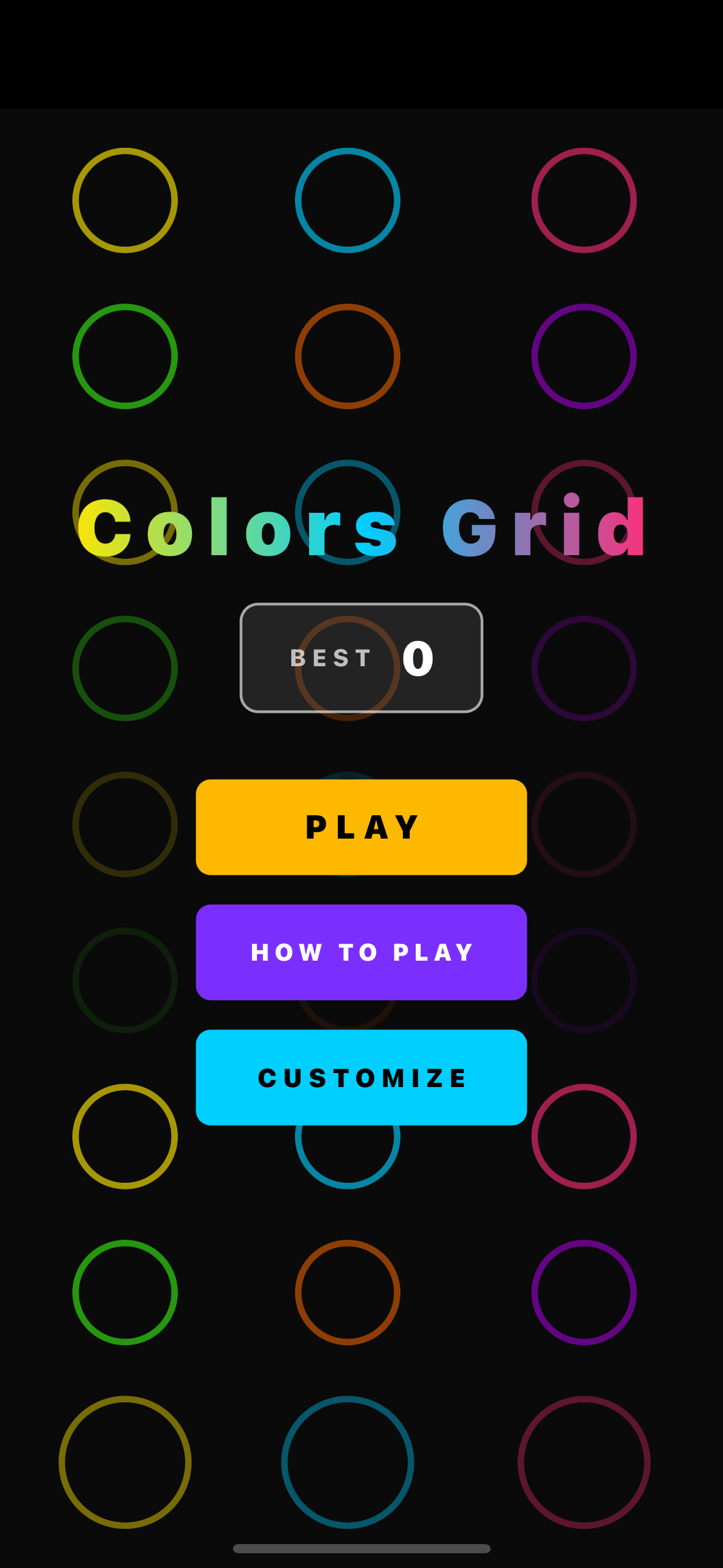 Home Screen