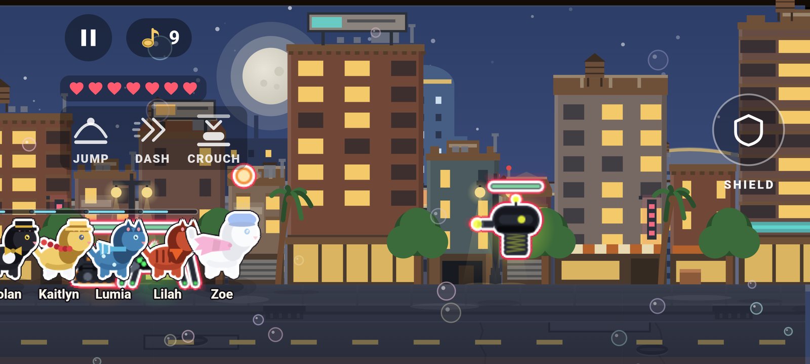 Street gameplay