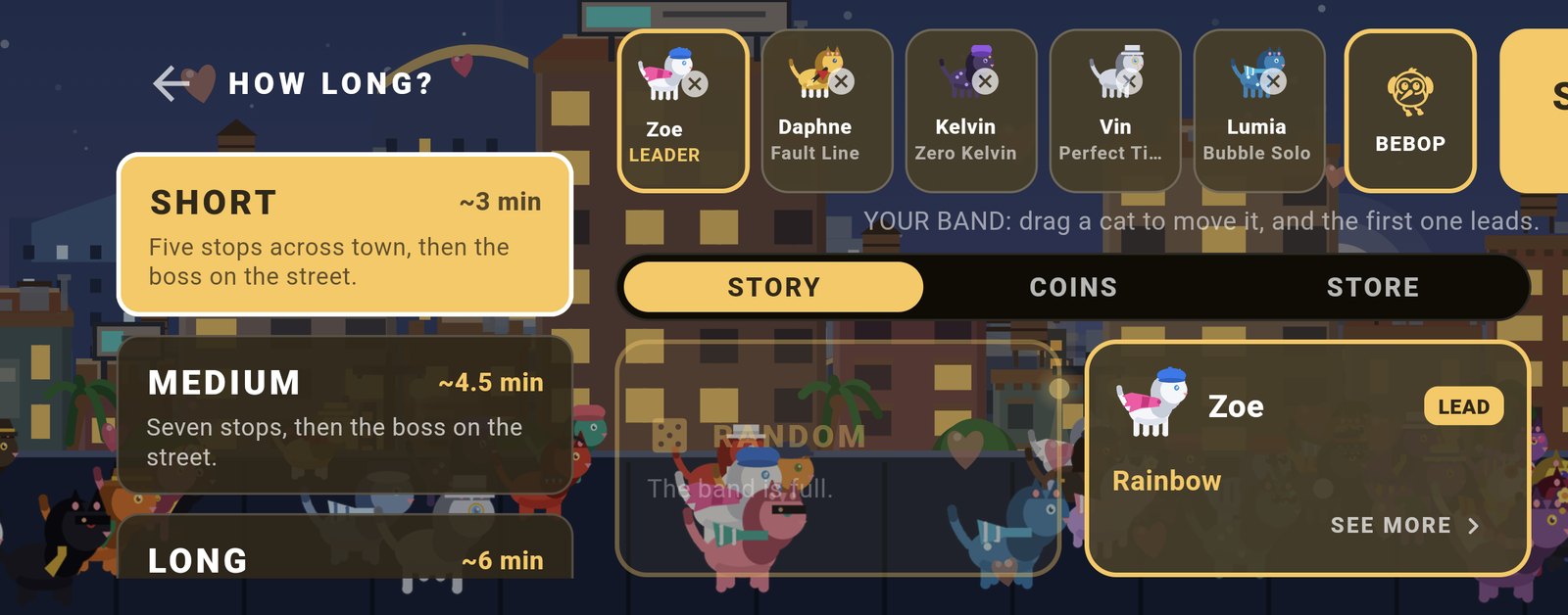 Building the band