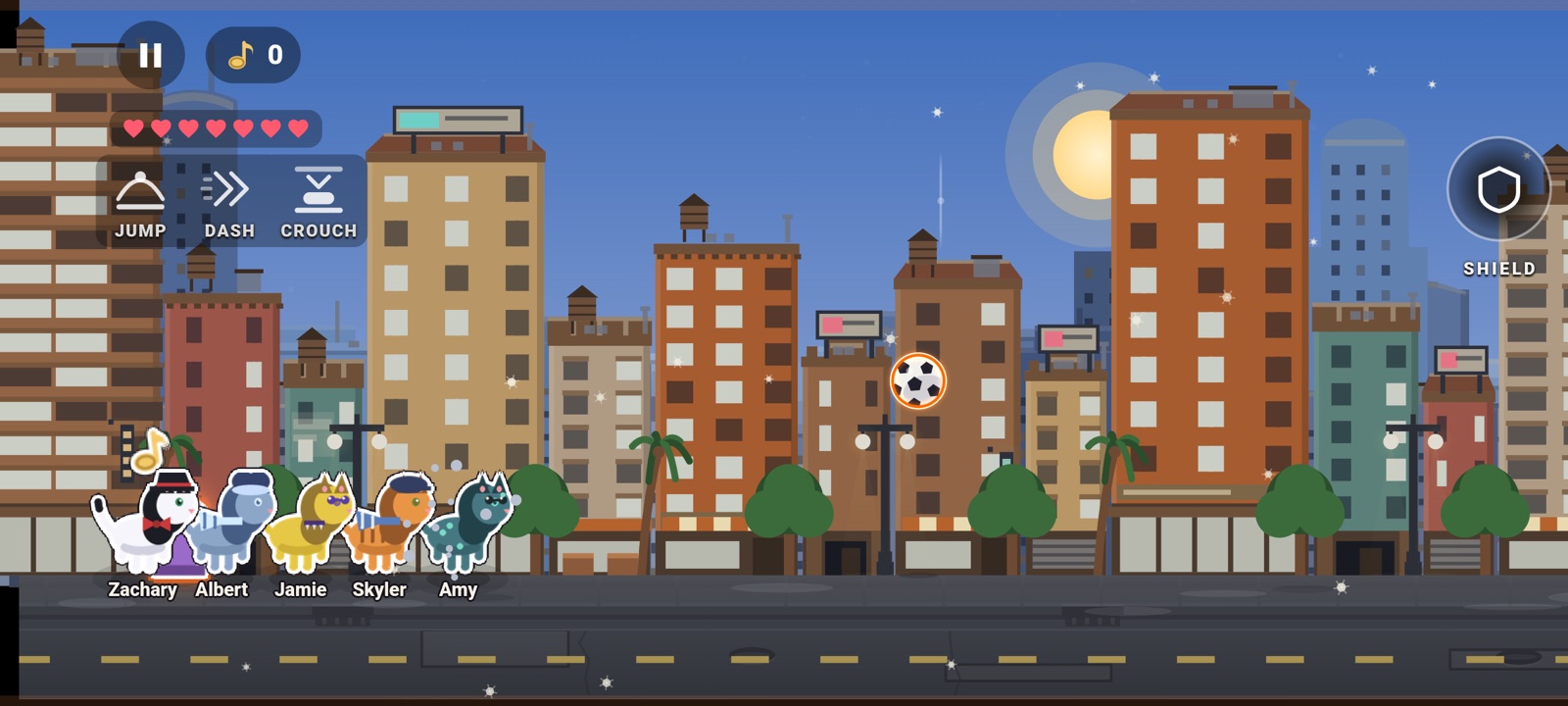Street gameplay