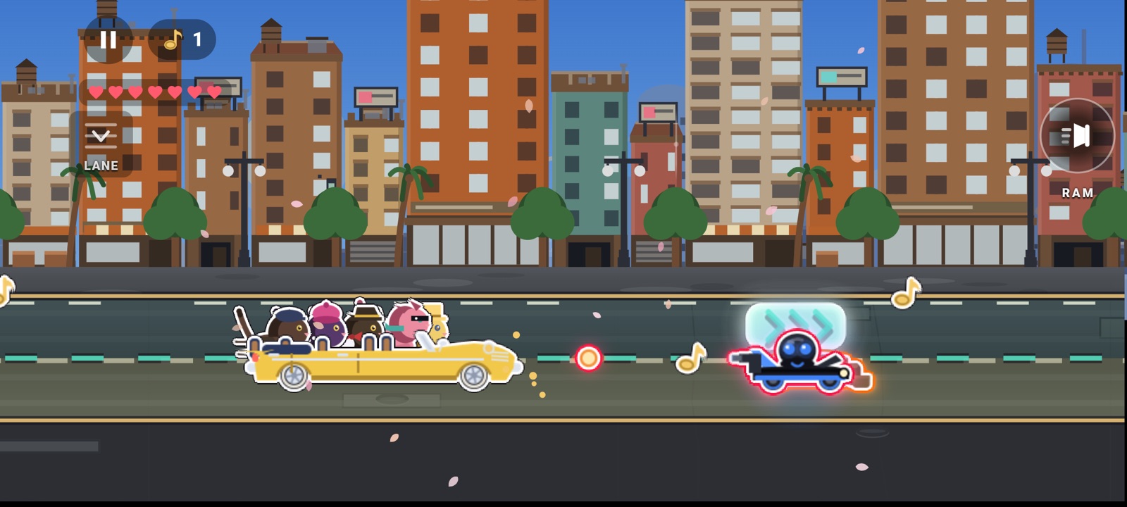 Driving the open road