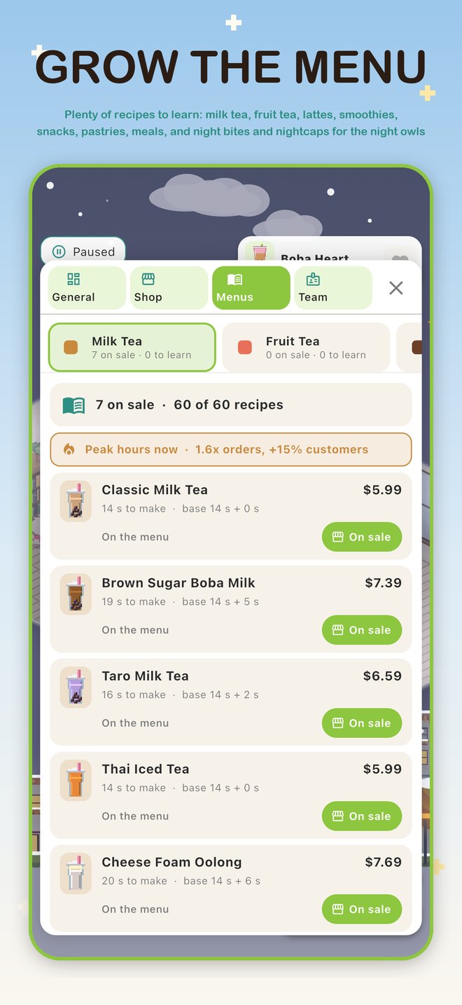 The 47-recipe menu