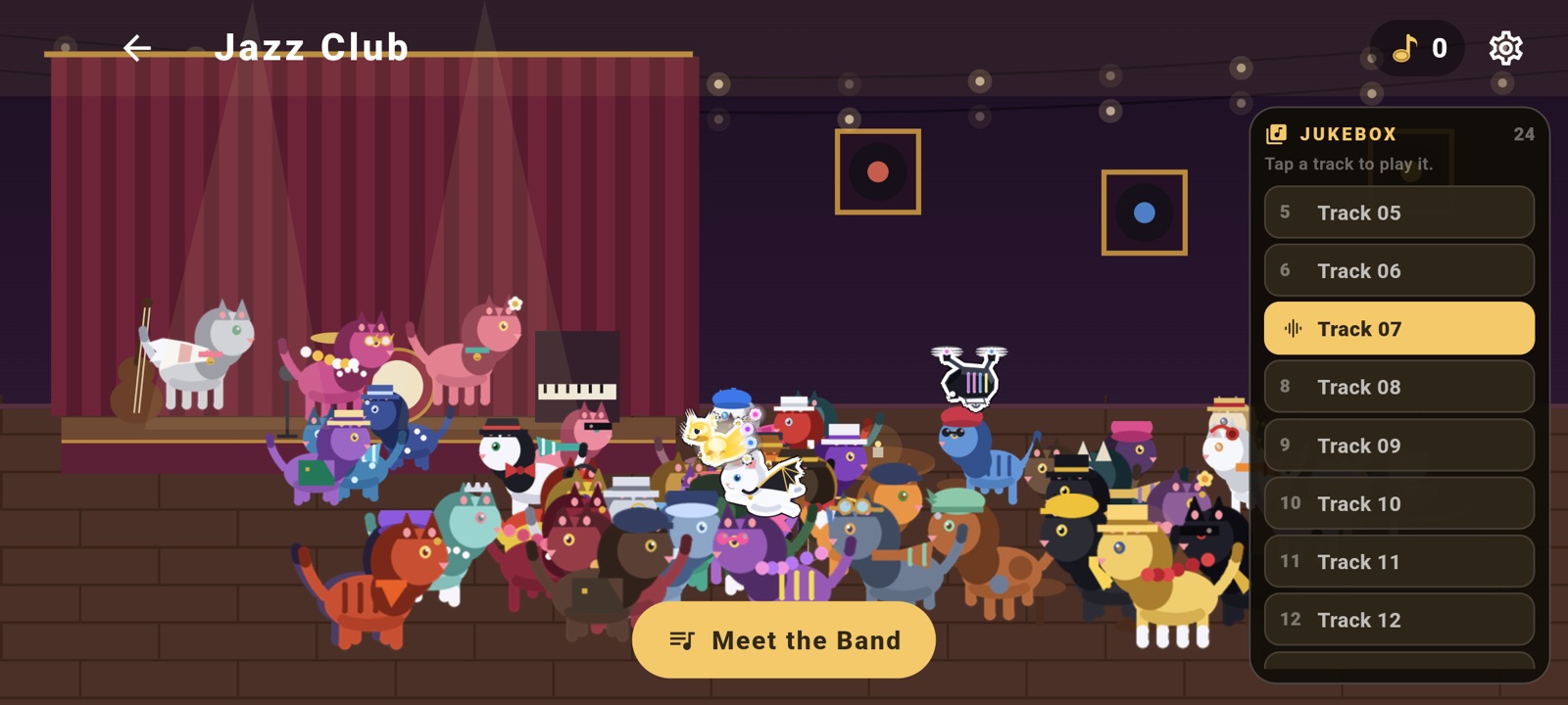 The Jazz Club in Jazz Paws