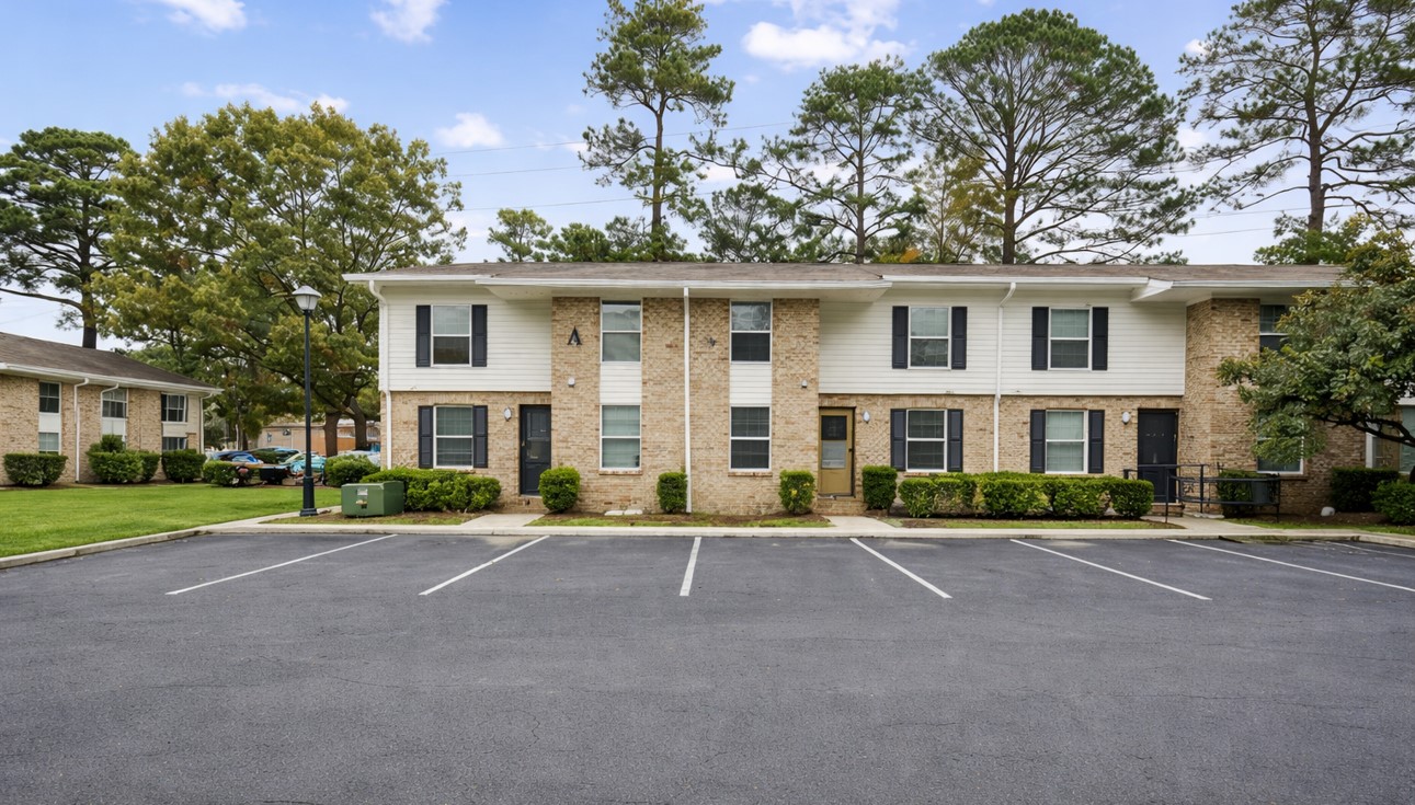 Exterior of apartments