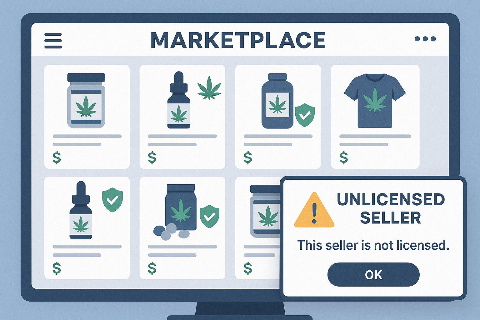 California 2025: SB 378 Puts Online Marketplaces On the Hook for Cannabis License Verification and Illicit Hemp Sellers