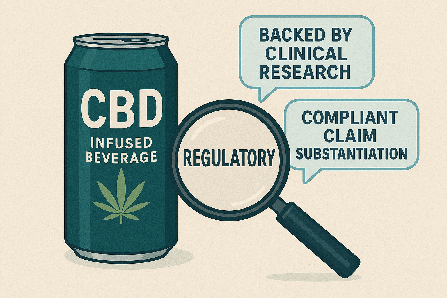 NAD in 2025: Claim Substantiation Lessons for CBD and Cannabinoid Beverages