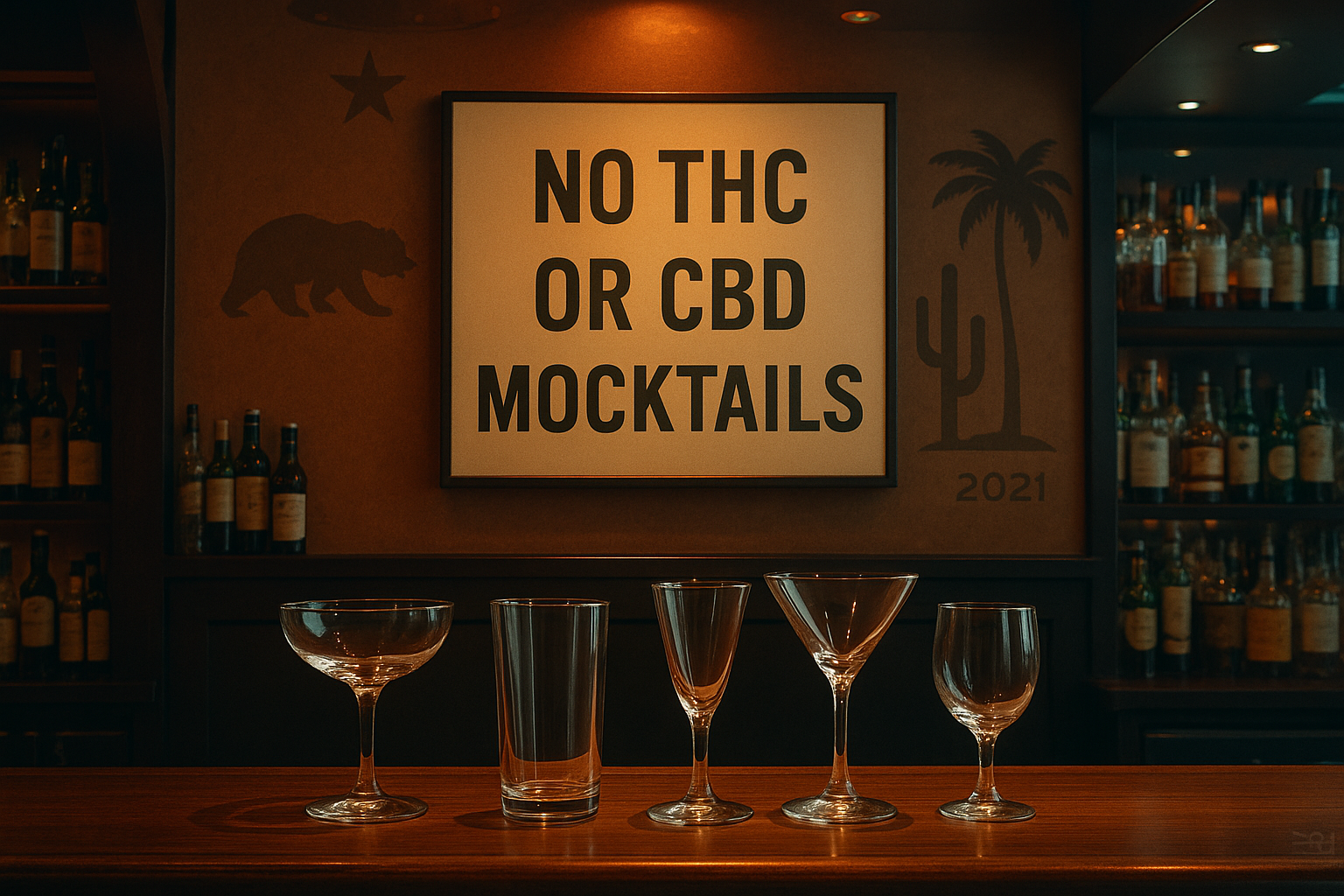 California Bars and THC Mocktails in 2025: What ABC Licenses Allow After AB 8