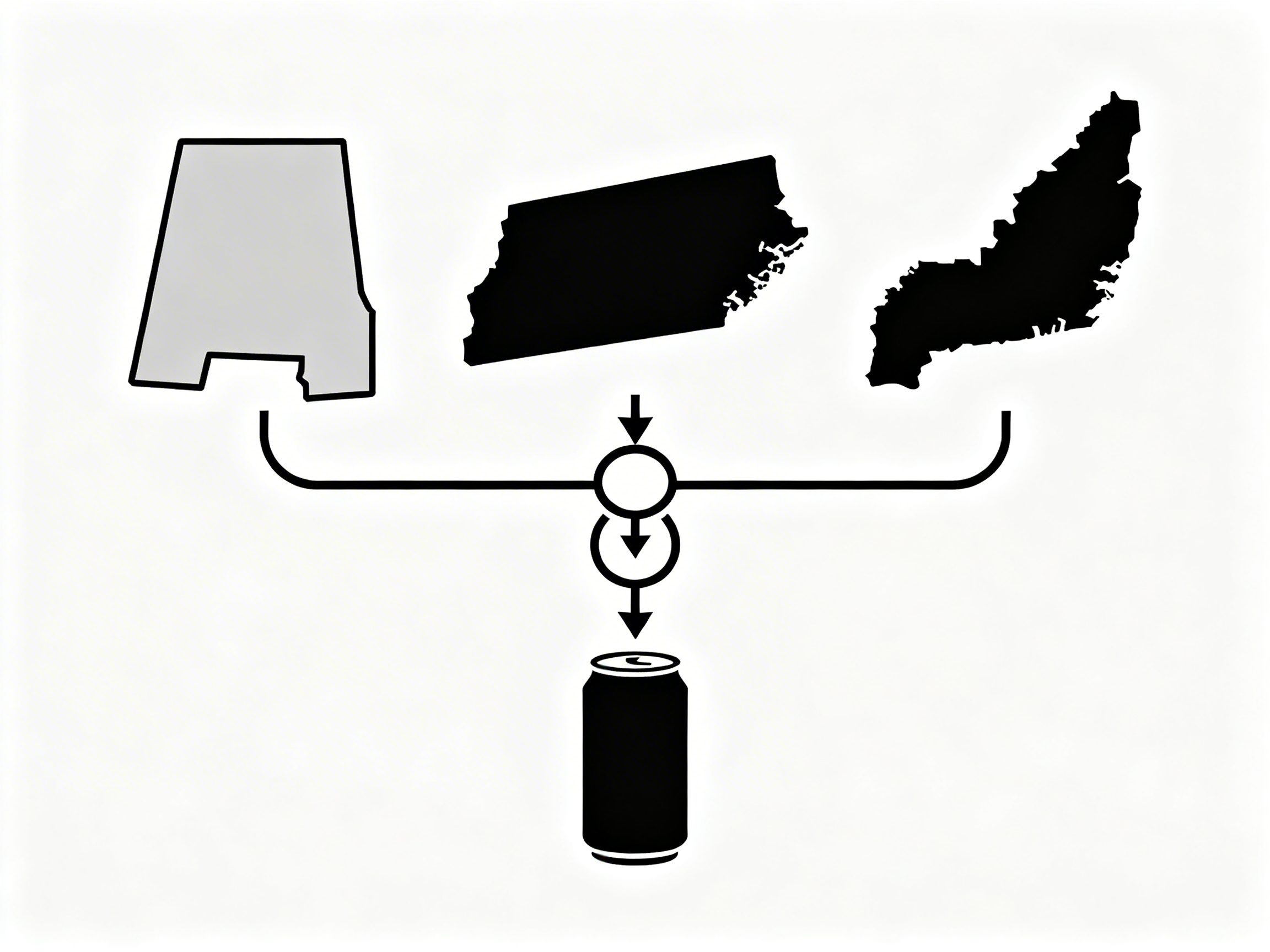 The ABC Model Takes Over Hemp‑THC Beverages in the South: Comparing Alabama, Tennessee, and Kentucky in Late 2025