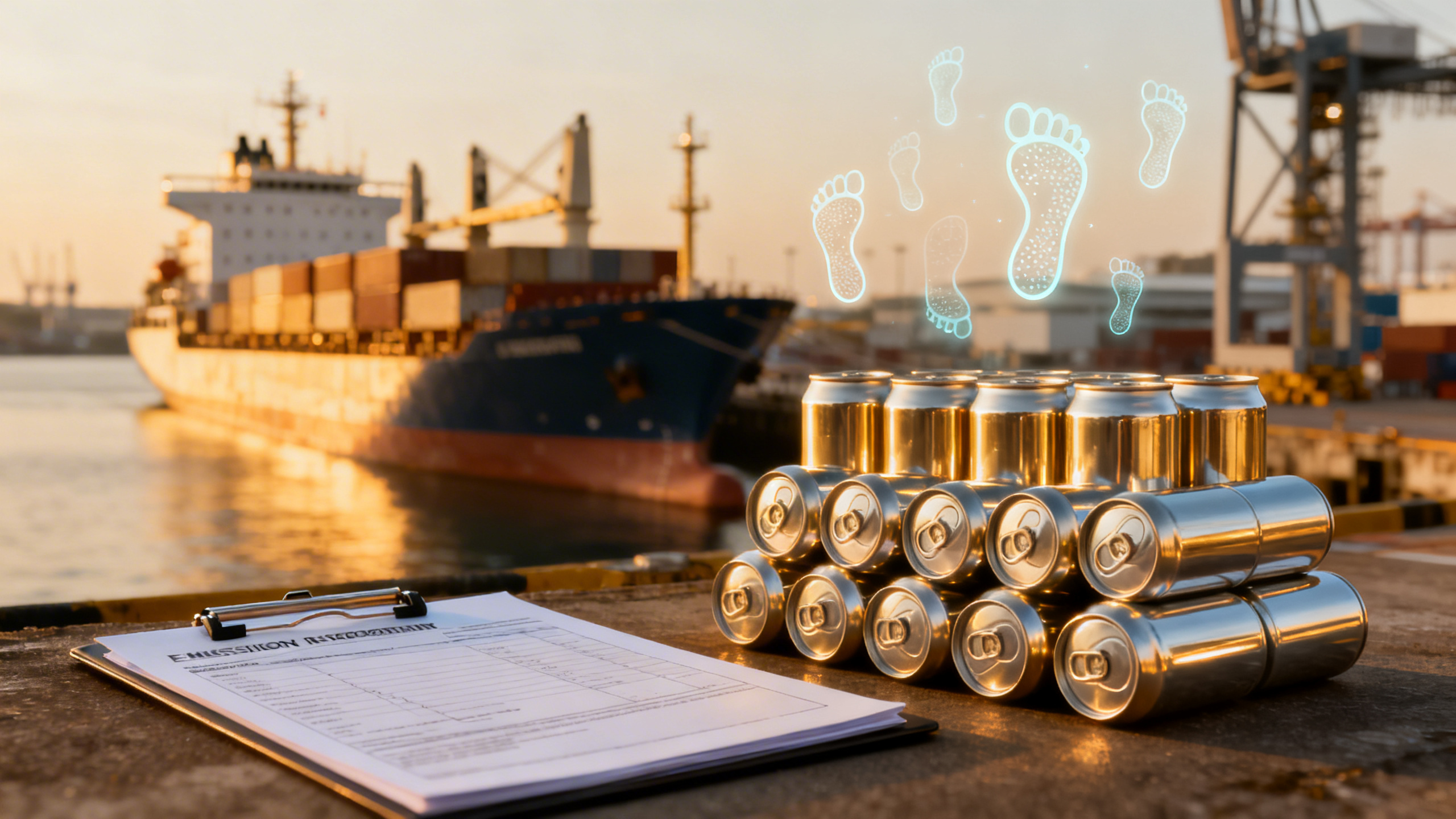 EU CBAM Meets THC Beverage Cans: Aluminum Embedded‑Carbon Reporting for 2025–2026