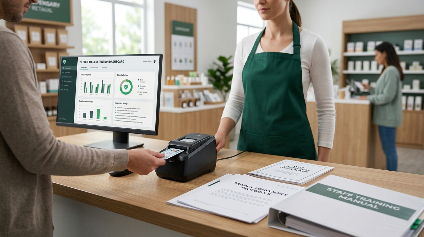 State Privacy Laws vs ID Scan Retention: A 2026 Compliance Matrix for Dispensaries
