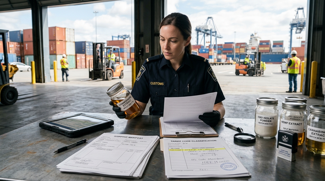 HTS Codes for Cannabinoid Inputs: Import Classification Errors That Trigger Seizures