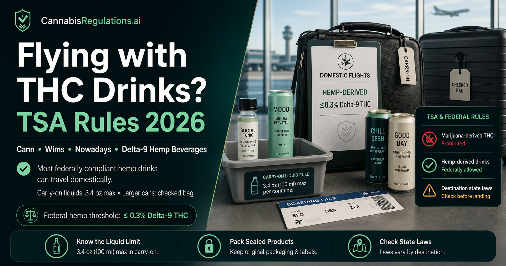 TSA Medical Marijuana 'Special Instructions' Explained: What the April 27 Update Actually Says (and Doesn't)