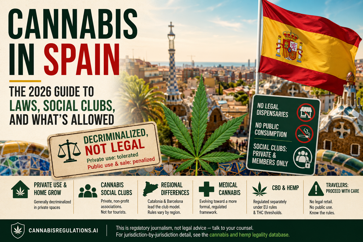 Is Weed Legal in Spain? A 2026 Guide for Travelers and Operators