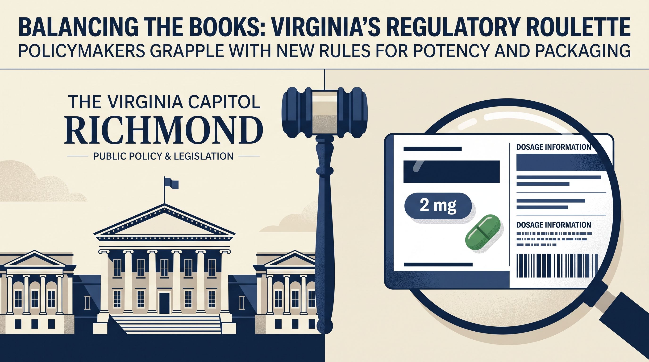 Virginia's 2 mg Hemp Cap Hits August 15 — and the Industry Is Heading to Court