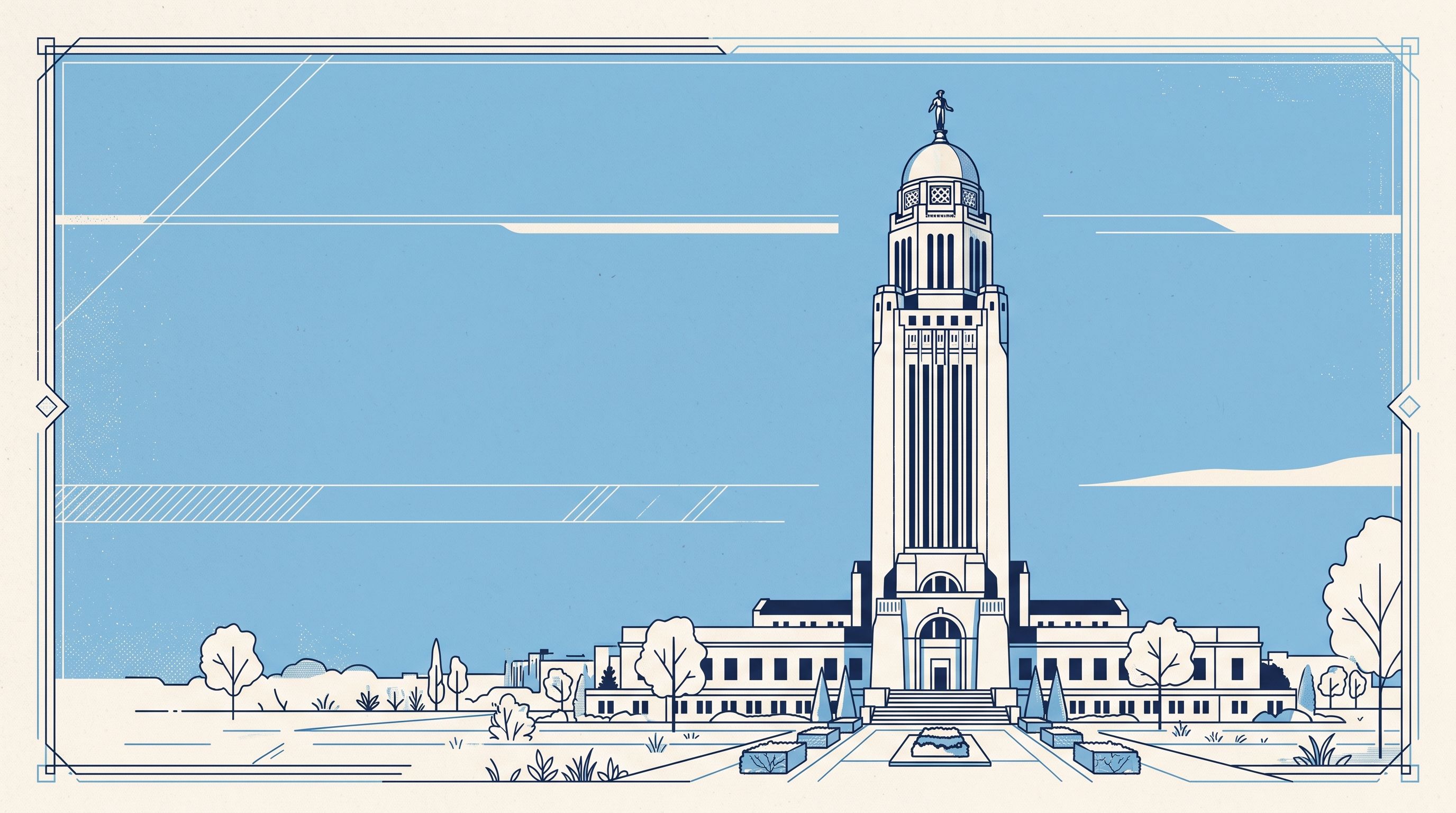 The Nebraska State Capitol in Lincoln, where the state Supreme Court upheld the 2024 medical cannabis initiatives on September 4, 2026
