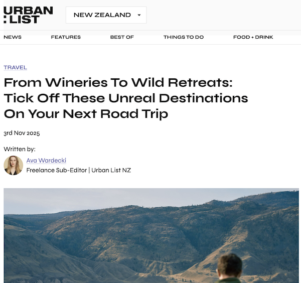 screenshot of online article