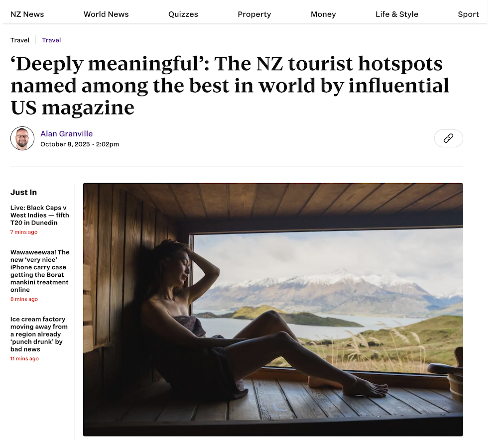 screenshot of an online article