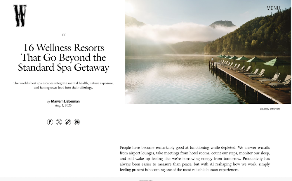 screenshot of article