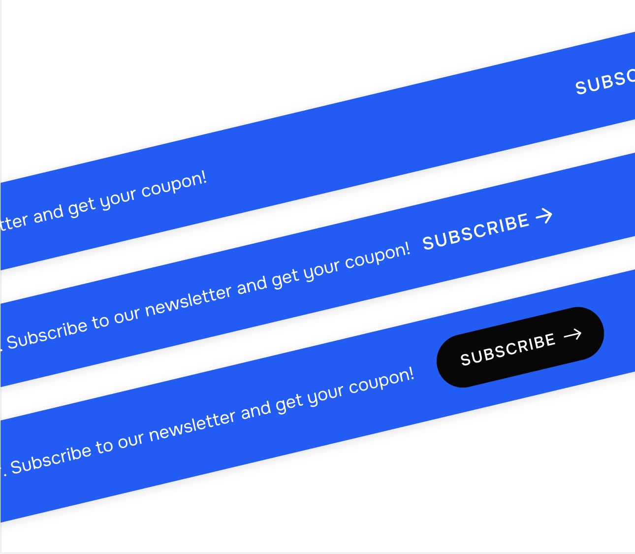 3 Notification Bars - Cargo X Webflow Template