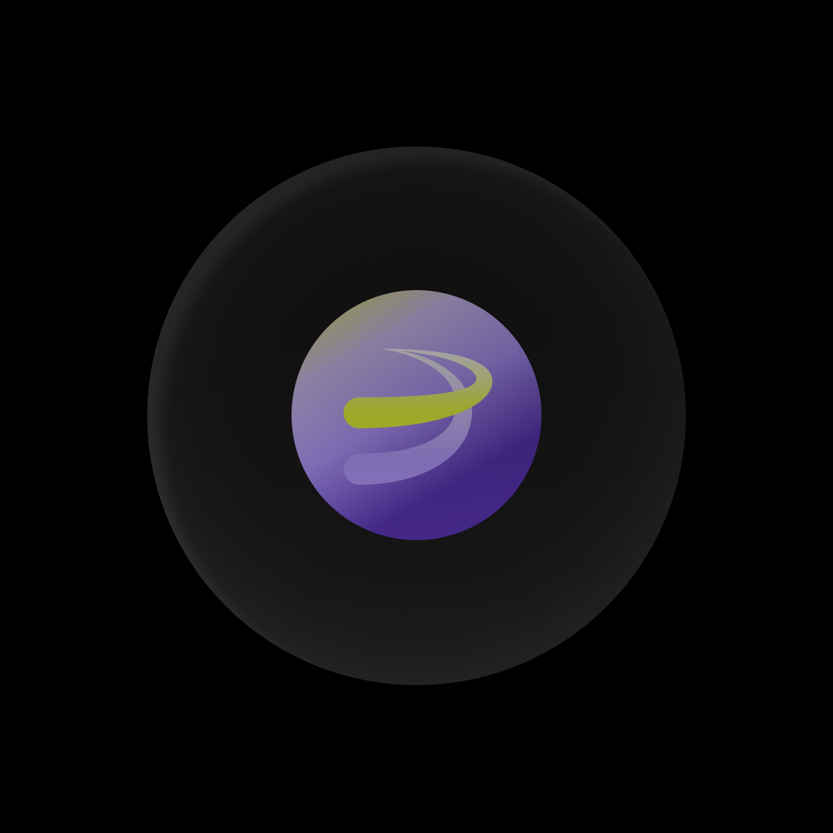 Rayls blockchain 3D coin logo