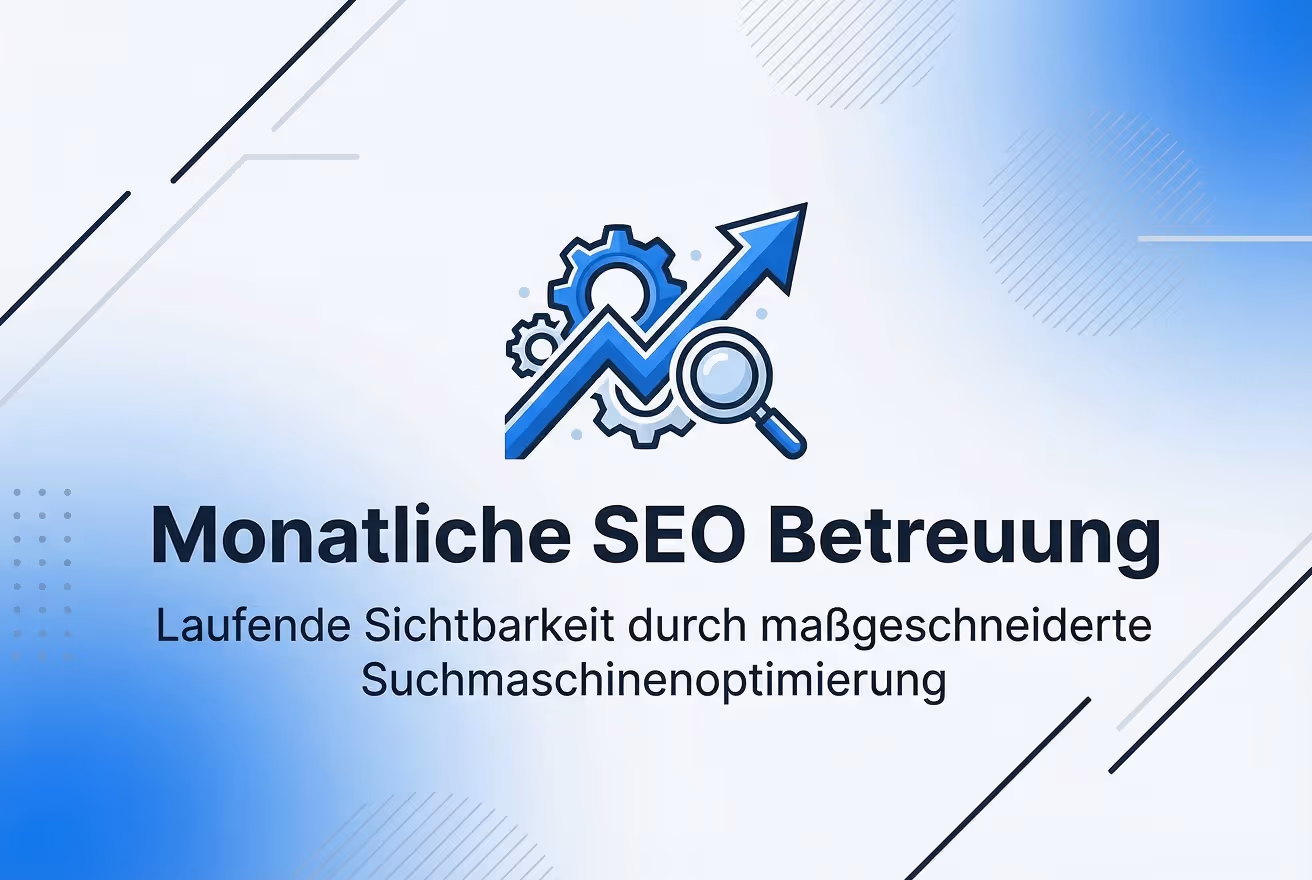 Monatliche SEO Betreuung