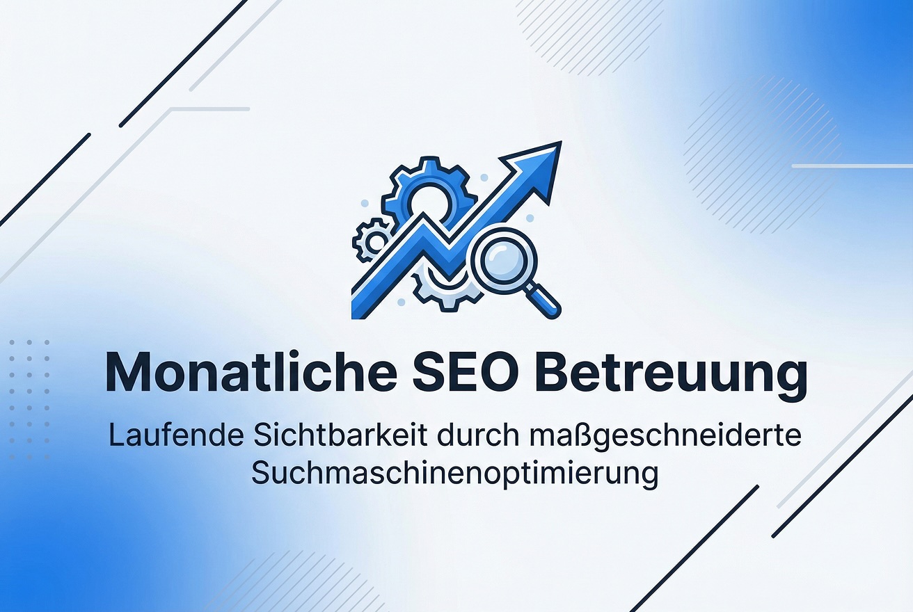 Monatliche SEO Betreuung
