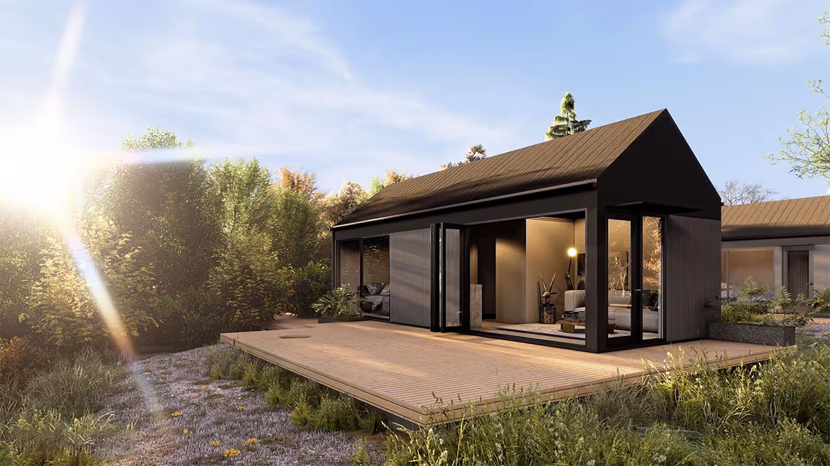 Modern Modular tiny home model